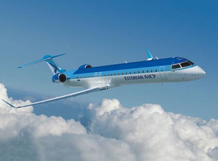 Bombardier（庞巴迪）CRJ900 NextGen型飞机 华夏航空将购置11架