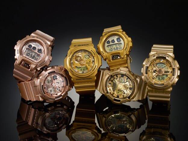 『金·夏』升级 G-SHOCK全新金色系列上市