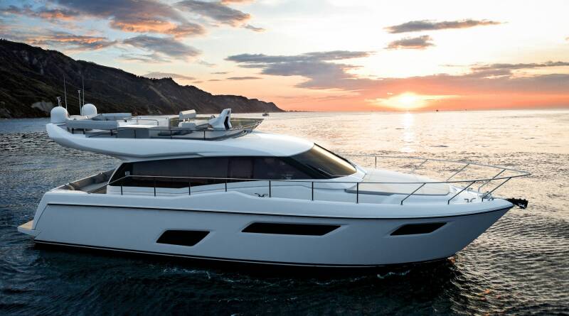 海之女神——全新法拉帝游艇 Ferretti Yachts 450